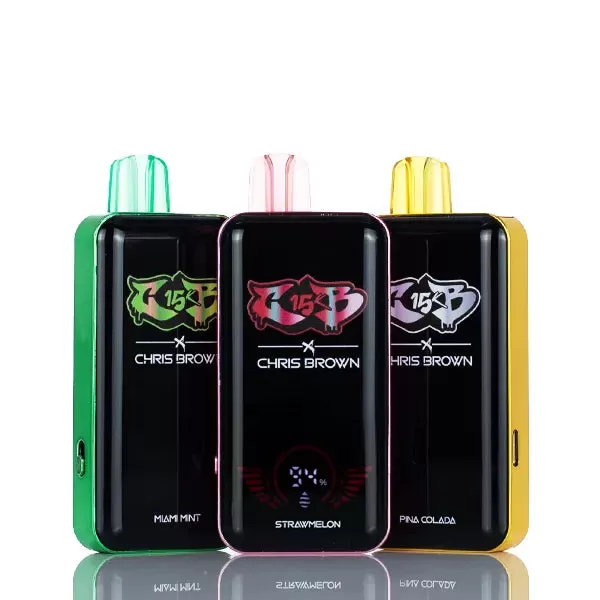 Chris Brown CB15K 15000 Puffs Disposable Vape - 15ML - Grape Blow Pop