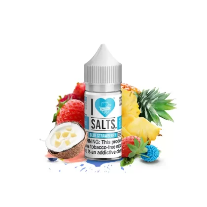 Blue Strawberry Salt by Mad Hatter EJuice 30ml - 50MG