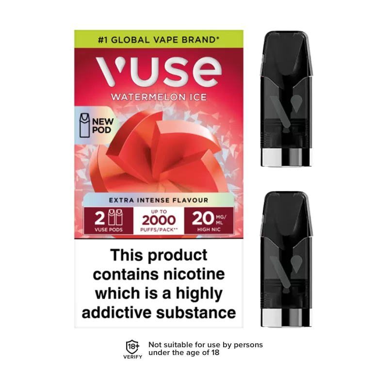 Watermelon Ice Vuse Pro Pods - Vapeshop Co