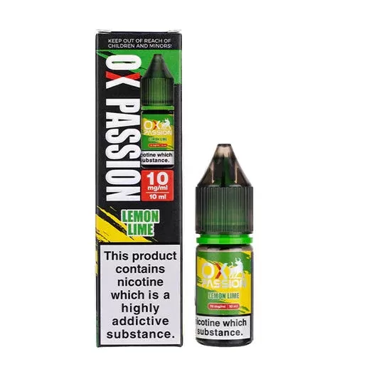 Lemon Lime Ox Passion Nic Salt by OXVA – (Pack of 5, 10, or 20)