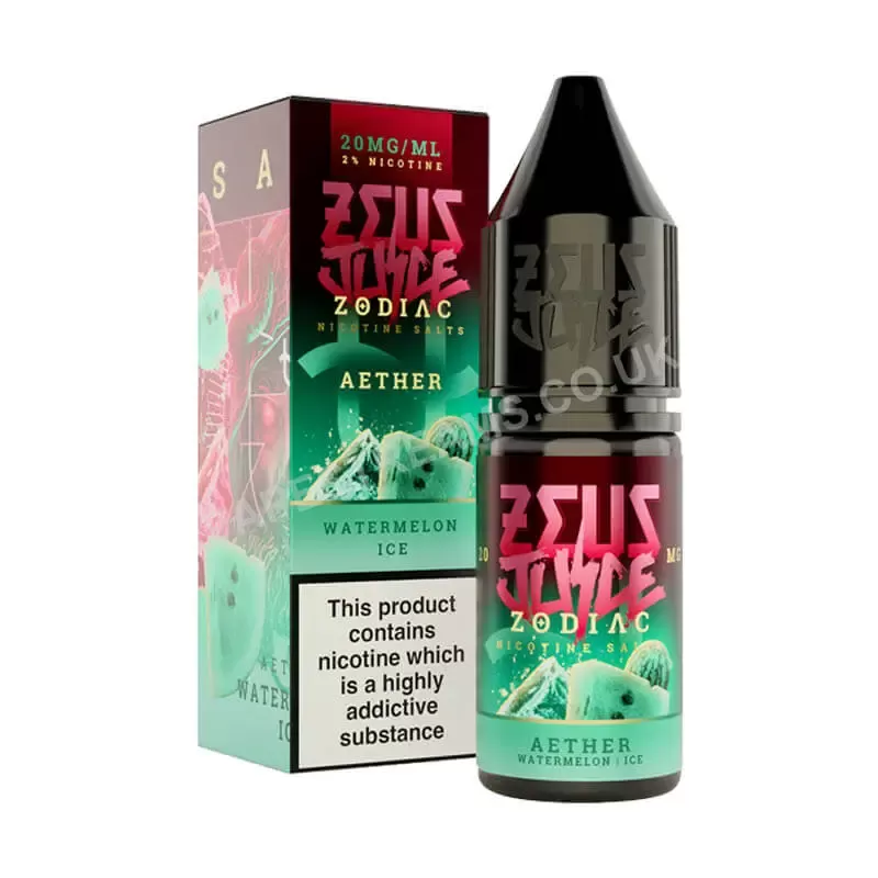 Zeus Juice Aether Nic Salt E-Liquid - Vapestreams Co