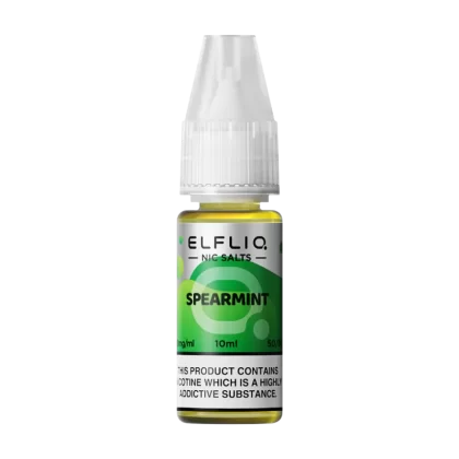 Spearmint Elfliq Nic Salt by Elfbar - 10ml - 10mg