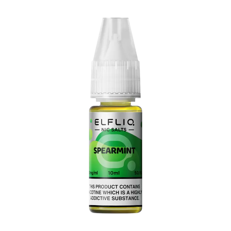 Spearmint Elfliq Nic Salt by Elfbar - 10ml - 10mg