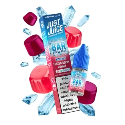 Just Juice Bar Below Zero Nic Salt E-Liquid - Vapestreams Co
