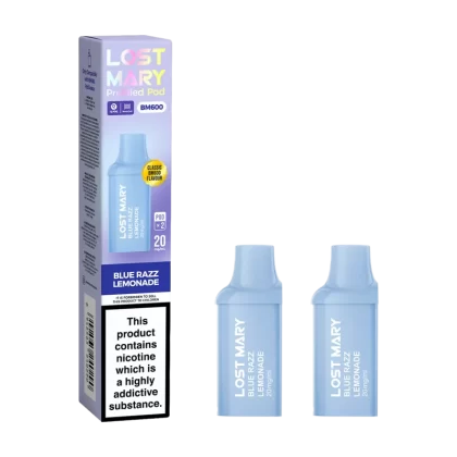 Blue Razz Lemonade Lost Mary BM600 Pods - Vape Product