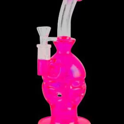 “Eggcellent” Glass Egg Bright Water Pipe