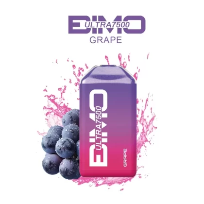 BIMO Ultra 7500 Puffs – Grape - Ozvapeone (FDBC56)