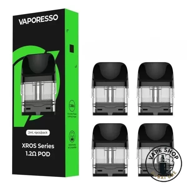 Vaporesso XROS Series Pod Cartridge 4pcs Pack In Dubai - 0.4Ω (3ml), 0.6Ω (2ml) (2B5A34) - Image 3