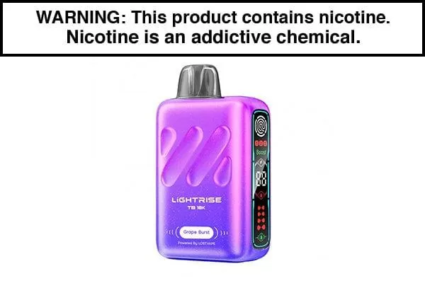 LOST VAPE LIGHTRISE TB 18K 18ML 18000 PUFF DISPOSABLE VAPE - Vapejuice - Image 3