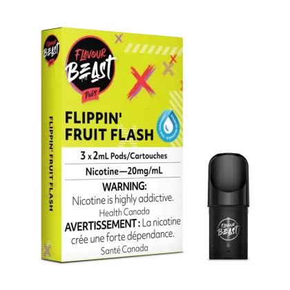 Flavour Beast Pod Pack – Flippin Fruit Flash 20mg (3pk)