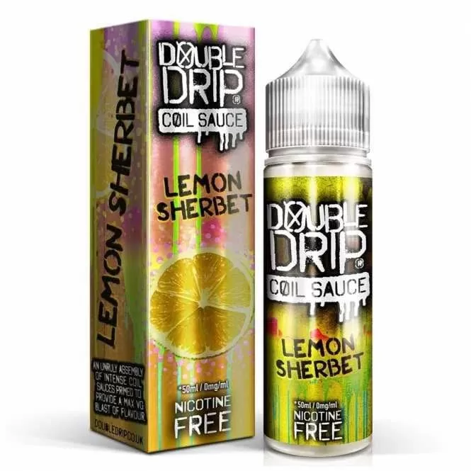 Lemon Sherbet Shortfill E-Liquid by Double Drip (50ml)