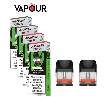 Vaporesso Xros Corex 2.0 Replacement Pods - 0.8ohm