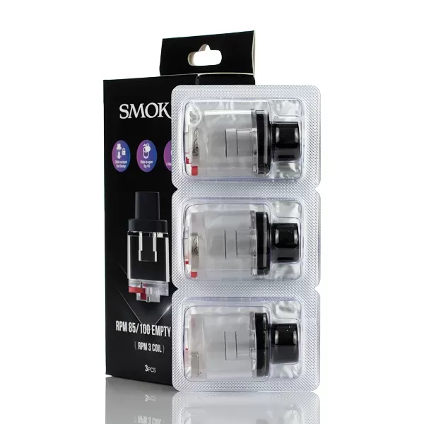 SMOK RPM 85/100 Empty Pods - Image 2