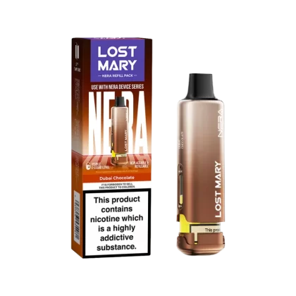 Dubai Chocolate Lost Mary NERA15K Refill Pack - 20mg - Vape Product (A08EA0)