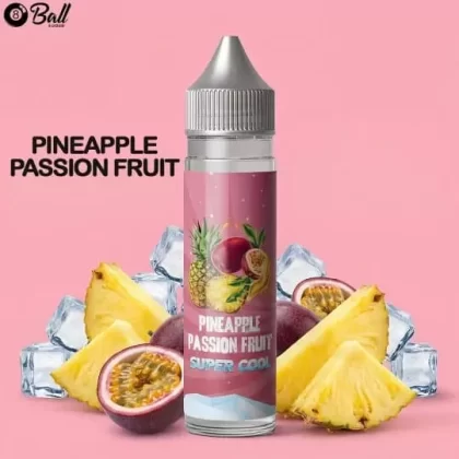 8 BALL PINEAPPLE PASSIONFRUIT SUPER COOL VAPE ELIQUID - Elegantvapestore