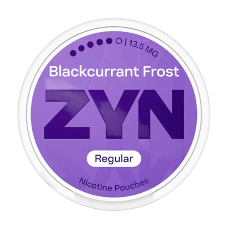 Blackcurrant Frost ZYN Nicotine Pouches - X Strong 13.5mg - Ecigwizard