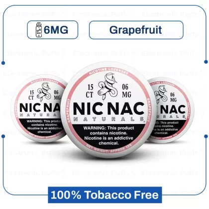 Buy Nic Nac Grapefruit 3mg Nic Pouch Online | Tobacco Free