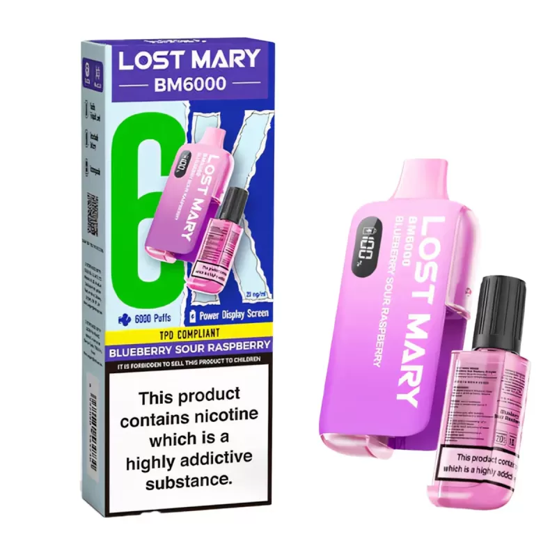 Lost Mary BM6000 Prefilled Pod Kit - Blackcurrant Apple
