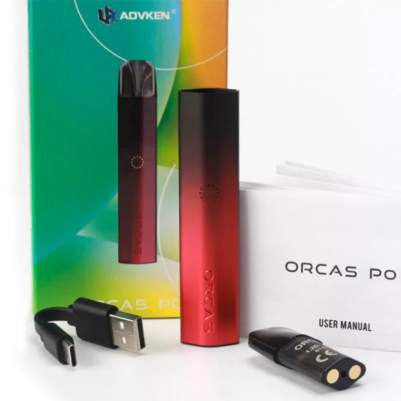 Advken Orcas Pod Kit 360mAh - Midnight - Image 2