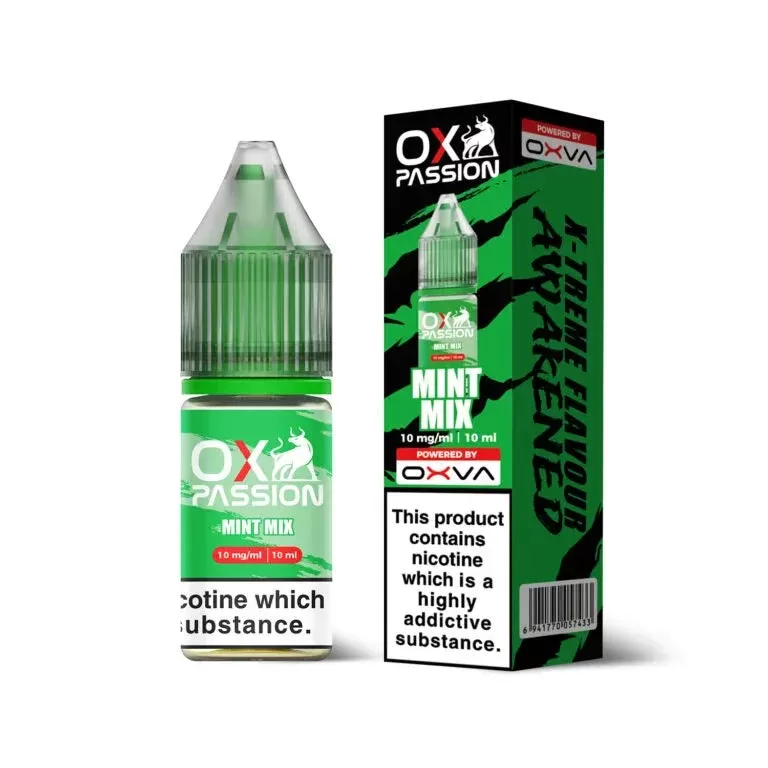 Ox Passion Mint Mix Nic Salts By Oxva