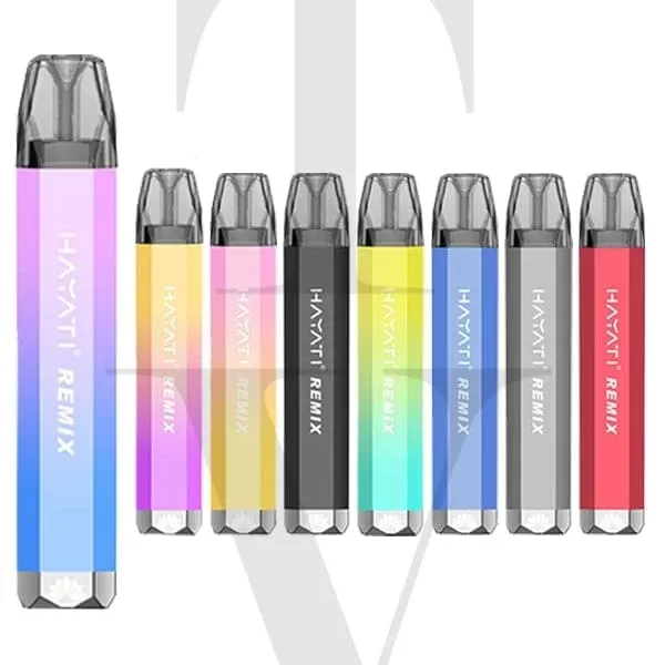 HAYATI REMIX 2400 POD VAPE KIT (4 PRE-FILLED PODS INCLUDED)