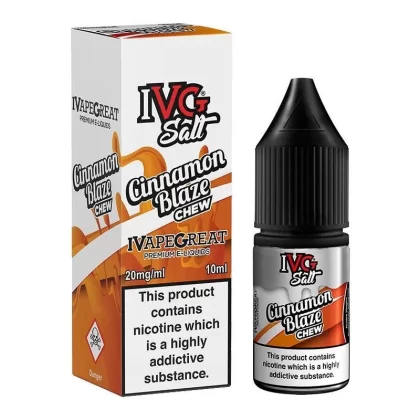CINNAMON BLAZE CHEW NICOTINE SALT E-LIQUID BY I VG SALT