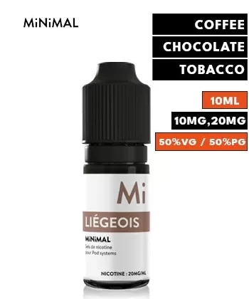Liegeois Nic Salt eLiquid by Minimal - 10mg / 10ml