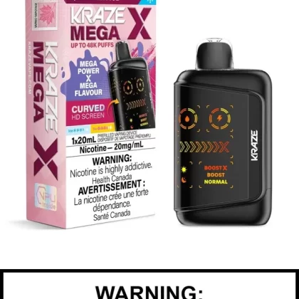 Quad Berry Ice Kraze Mega X Disposable Vape