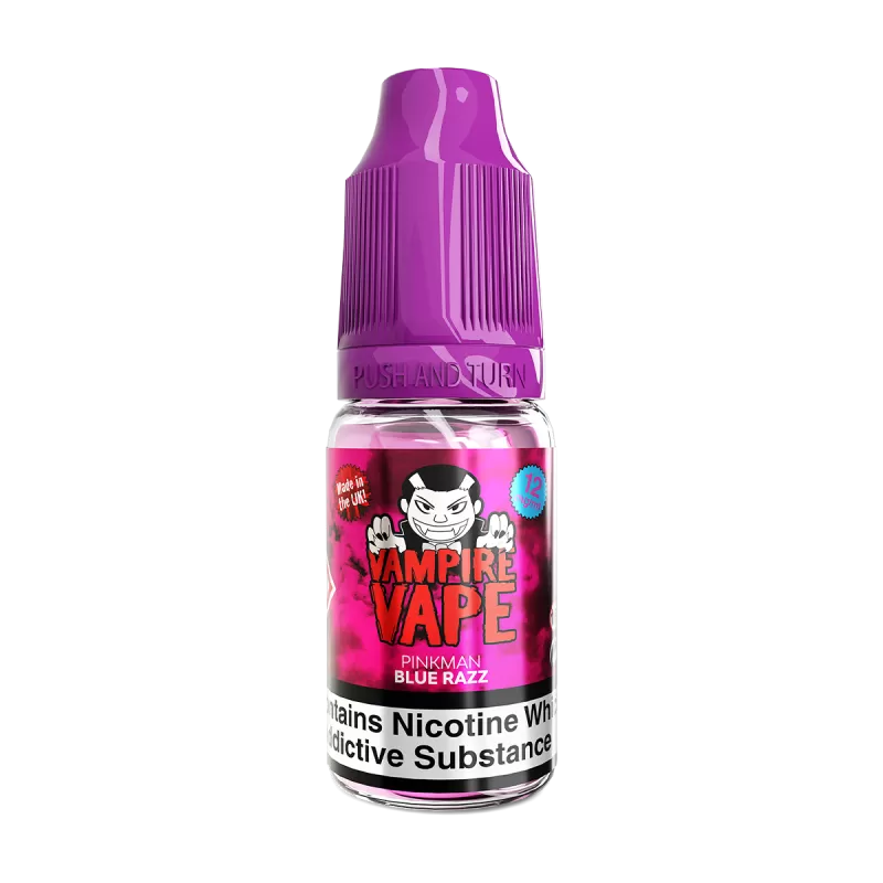 Pinkman Blue Razz by Vampire Vape 10ml - 3mg (Discontinued)
