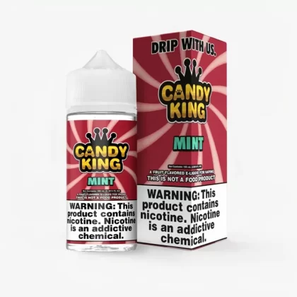 Mint – Candy King – 100mL Refreshing Burst Vape Juice