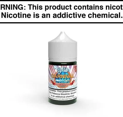 CARNIVAL BERRY LEMONADE FROZTY BY JUICE ROLL UPZ SALT 30ML - Vapejuice