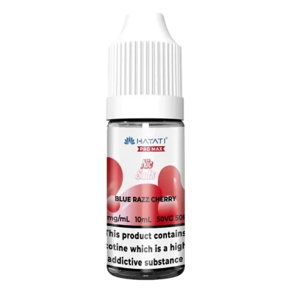 Hayati Pro Max Blue Razz Cherry Nic Salt Vape Juice - Strength#10mg>20mg