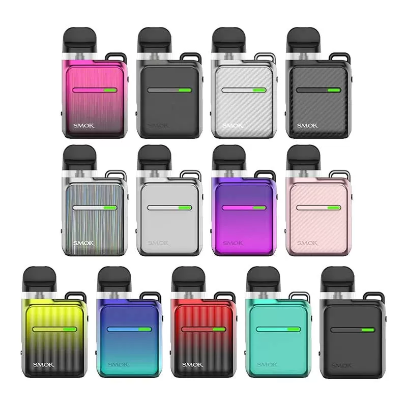 SMOK Novo Master Box 30W Pod System - Black Carbon Fiber, Green Black (962FBB)