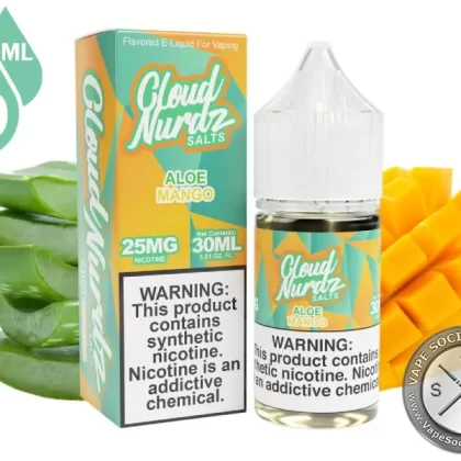 Aloe Mango by Cloud Nurdz Salts 30ml