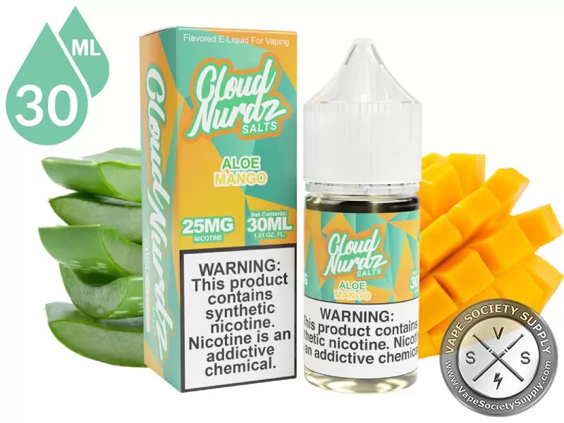 Aloe Mango by Cloud Nurdz Salts 30ml