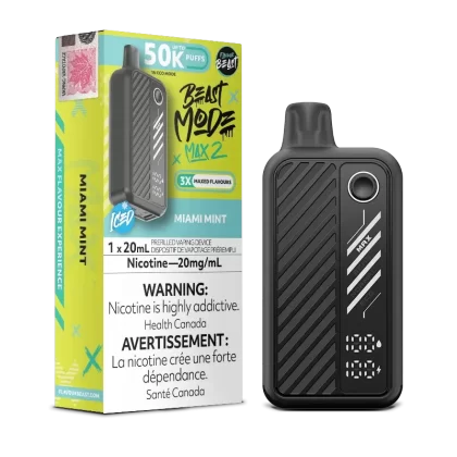 Beast Mode Max 2 50K Miami Mint Iced By Flavour Beast