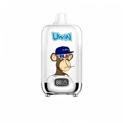 Uwin Digital Box 12000 Puffs Smart LCD Disposable Vape - Random Mix, Cool Mint; 5-nicotine, 2-nicotine (03B400)