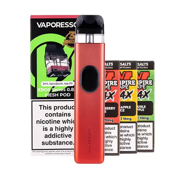 Vaporesso XROS 5 Pod Kit Bundle - Carbon Stripe / 0.6ohm - Image 3