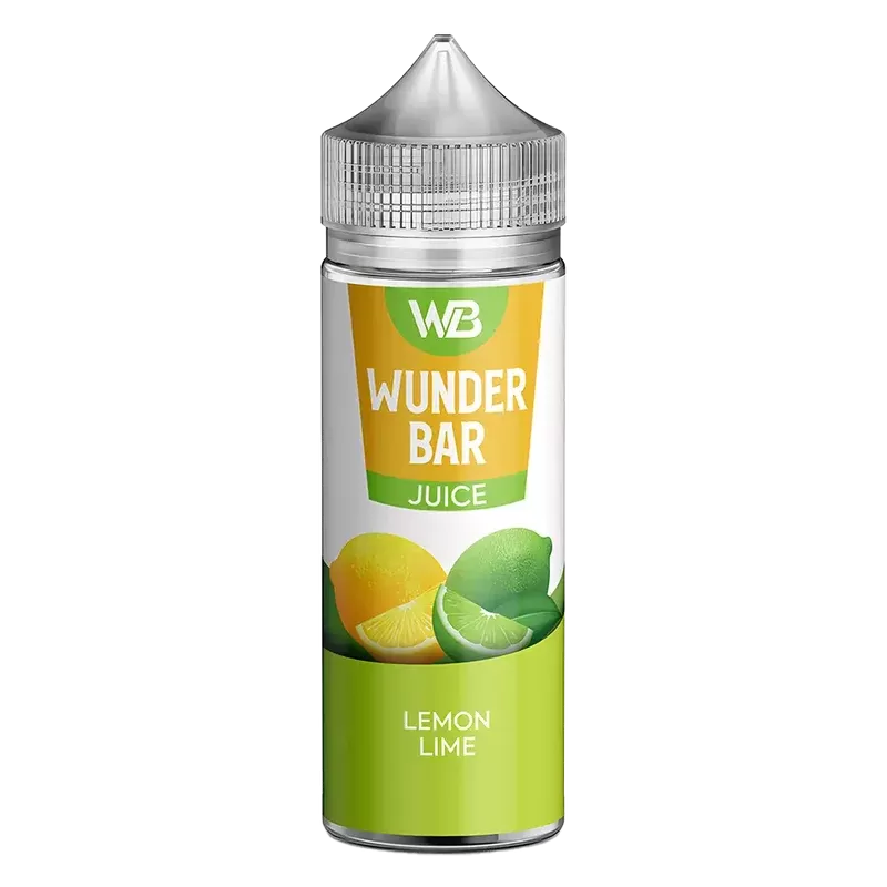 Wunder Bar Lemon Lime 100ml Shortfill E-Liquid - Ecigpremium