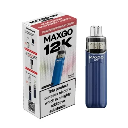 Relx Maxgo 12k Prefilled Pod Kit Strawberry Raspberry Cherry - Nicotine Strength#20mg (259535) (259535)