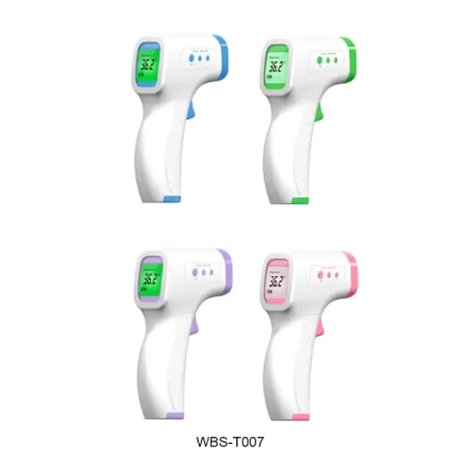 Digital Temperature Monitor Non-Contact Infrared Thermometer - WBS-T007 / Purple