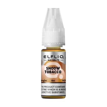 Snoow Tobacco Elfliq Nic Salt by Elfbar - 10ml - 20mg