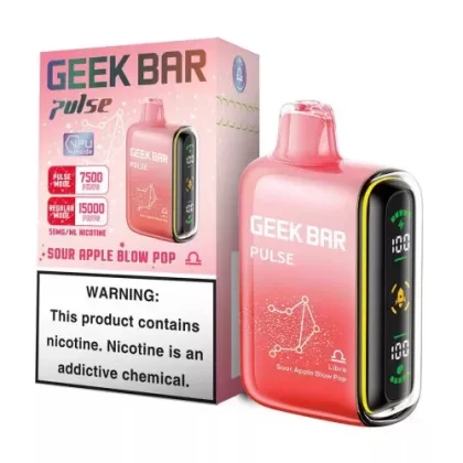 Sour Apple Blow Pop GEEK BAR Pulse