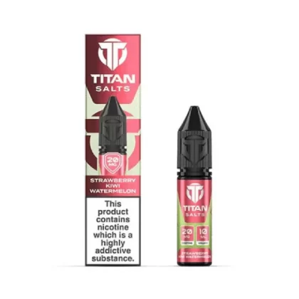 Titan Salt Strawberry Kiwi Watermelon Nic Salt E Liquid - Strength#10mg>20mg (0AC265) (0AC265)