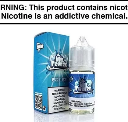 PURE ICE BY MR. FREEZE SALTS 30ML - Vapejuice