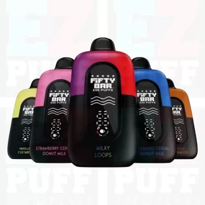 ALL FLAVORS – 20K FIFTY BAR Disposable – MADE IN USA by Beard Vape