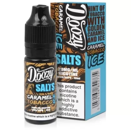 Doozy Salts Caramel Tobacco Ice Nic Salt E-Liquid - Eliquidsupply