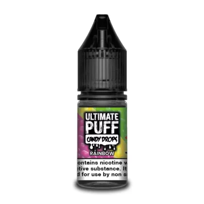 Ultimate Puff Candy Drops Rainbow 10ml Vape Juice - 10 Pack - Strength 6mg