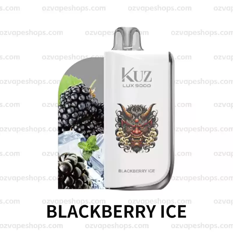 KUZ Ultra 9000 Puffs – BLACKBERRY ICE - Ozvapeone (0B0FED)
