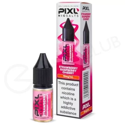Strawberry Raspberry Cherry E-Liquid by Pixl Nic Salts